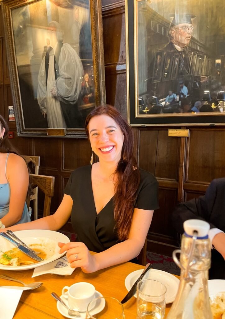 Jantar no High no The Oxford Experience