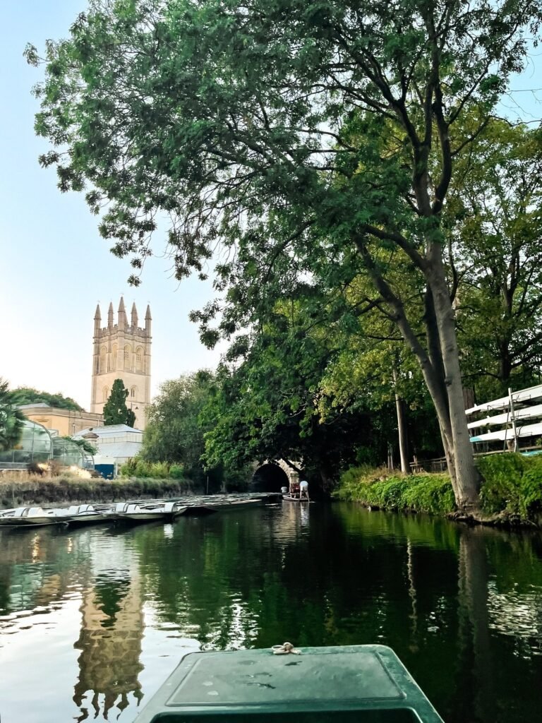 Punting em Oxford